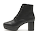 W3053　SQUARE LACE UP 7　BLACK　697378-0001
