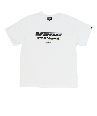 124R1013300 M  KATAKANA LOGO  SS TEE WHITE 676799-0001