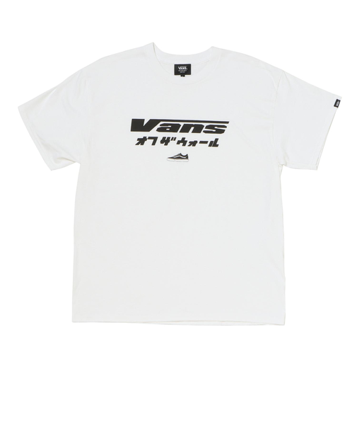 124R1013300 M  KATAKANA LOGO  SS TEE WHITE 676799-0001
