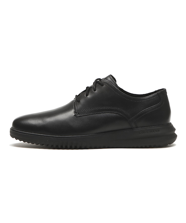 C38222　GRAND+ PLAIN TOE OXFORD　*BLACK/BLACK　703359-0001