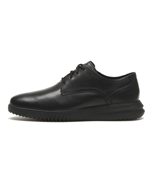 C38222　GRAND+ PLAIN TOE OXFORD　*BLACK/BLACK　703359-0001