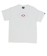 124R1012200 M OVAL LOGO SSTEE WHITE 676797-0001