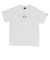 124R1012200　M OVAL LOGO SSTEE　WHITE　676797-0001