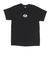 124R1012200　M OVAL LOGO SSTEE　BLACK　676797-0002