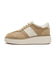 W34407　W OG MAX PLATFORM SNEAKERS　TUSCAN SAND LTR　703411-0001