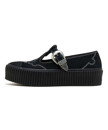 31315840 AS LIFTD RIBTAPE T-STRAP WT OX BLACK 699700-0001