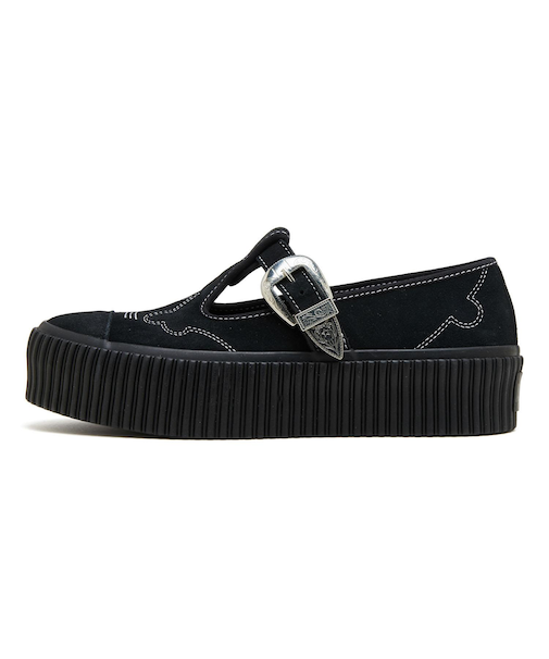 31315840 AS LIFTD RIBTAPE T-STRAP WT OX BLACK 699700-0001