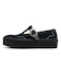 31315840　AS LIFTD RIBTAPE T-STRAP WT OX　BLACK　699700-0001