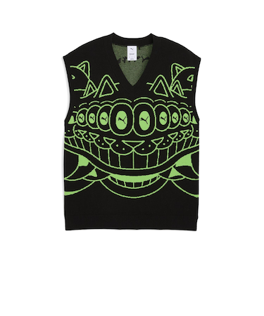 632415　M RIPNDIP KNITTED VEST　01BK　699600-0001