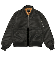 125K1090600　M Highbury Bomber JKT　BLACK　701896-0002