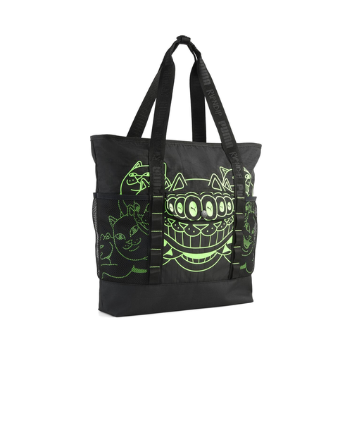 CHAIN MINI N/S TOTE ブラックチェーンキルト｜レスポートサックの通販