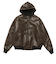 125K1084300　M Fake Leather Work Jacket　BROWN　702004-0002