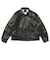 125K1084200　M Fake Leather Jacket　BLACK　702003-0001