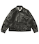 125K1084200　M Fake Leather Jacket　BLACK　702003-0001
