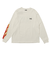 125K1024500　M Flames Punk Logo L TEE　WHITE　701871-0001