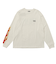 125K1024500　M Flames Punk Logo L TEE　WHITE　701871-0001