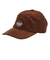 125K7160500　Oval Logo Cord Cap　BROWN　701865-0002