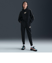 HV0423　K CLUB FLC OS JGGR GX SHNE　010BLK/M GOLD　703928-0001