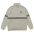 125K1050100　M Bi-Color Half Zip Sweat　H-GRAY　701869-0002