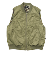 125K1091000　M Vintage Twill Bomber VST　SAGE　702008-0002