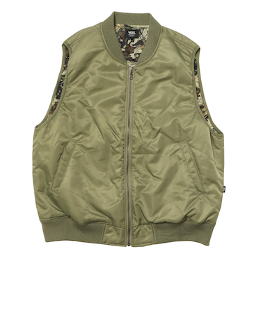 125K1091000　M Vintage Twill Bomber VST　SAGE　702008-0002