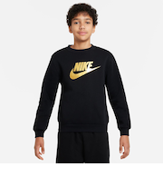 HQ0975　K CLUB FLC CREW GOLD　010BLK/M GOLD　703921-0001