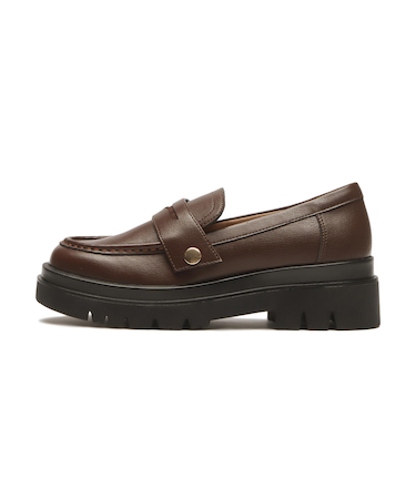 W5070　VOLUME LOAFER　BROWN　698076-0002
