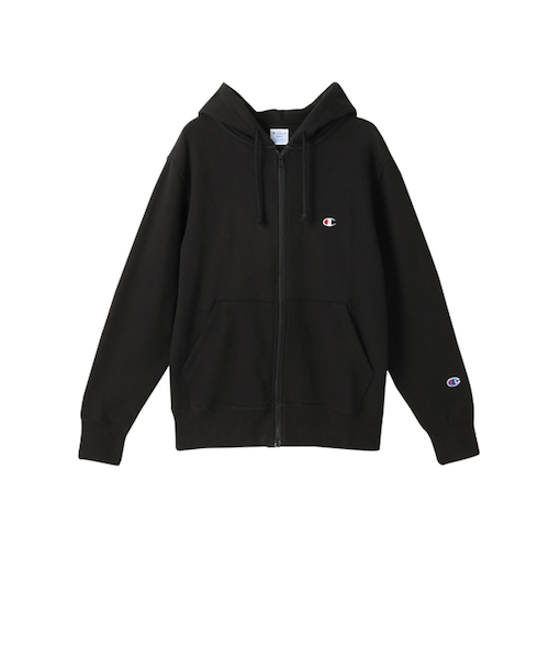 C3-Y137_ M BASIC ZIP HOODED SWEATSHIRT 090/BLACK 693696-0002 C3-Y137_ M BASIC ZIP HOODED SWEATSHIRT 090/BLACK 693696-0002