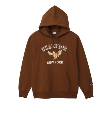 C3-C102　M HOODED SWEATSHIRT　BROWN　701832-0003