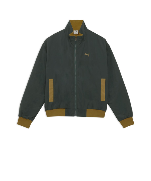 690140　M AUTUMN FLEECE LINED JKT　75GREEN TERRAIN　699647-0002