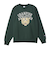 C3-C004　M CREW NECK SWEATSHIRT　DEEP GREEN　701826-0003