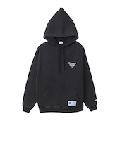 C3-C107　M HOODED SWEATSHIRT　BLACK　701833-0001