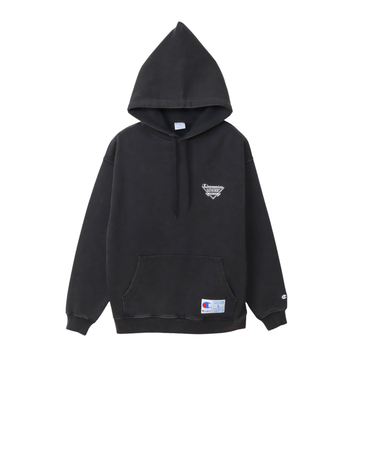 C3-C107　M HOODED SWEATSHIRT　BLACK　701833-0001