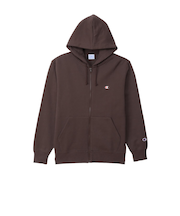 C3-Y137_ M BASIC ZIP HOODED SWEATSHIRT 054/CHOCOLATE 693696-0005