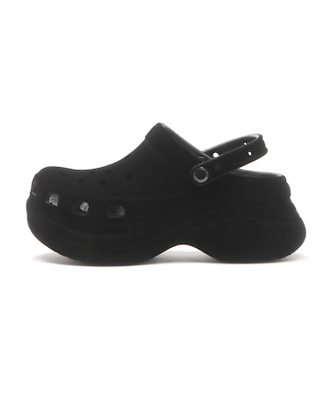 211919-001　BAE VELVET CLOG W　BLACK　699191-0001