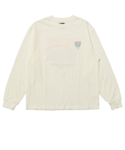 125K1024800　M Graze Skull SK8ER L TEE　WHITE　702007-0001