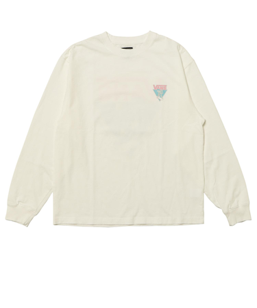 125K1024800　M Graze Skull SK8ER L TEE　WHITE　702007-0001