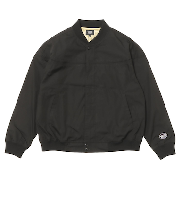 125K1091200　M Oval Logo Mil Derby JKT　BLACK　702002-0001