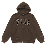 125K1051500　M Sweat Zip Parka　BROWN　701868-0002