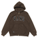 125K1051500　M Sweat Zip Parka　BROWN　701868-0002
