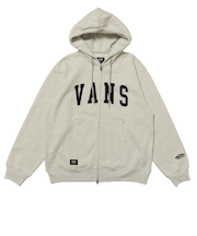 125K1051500　M Sweat Zip Parka　ASH　701868-0001