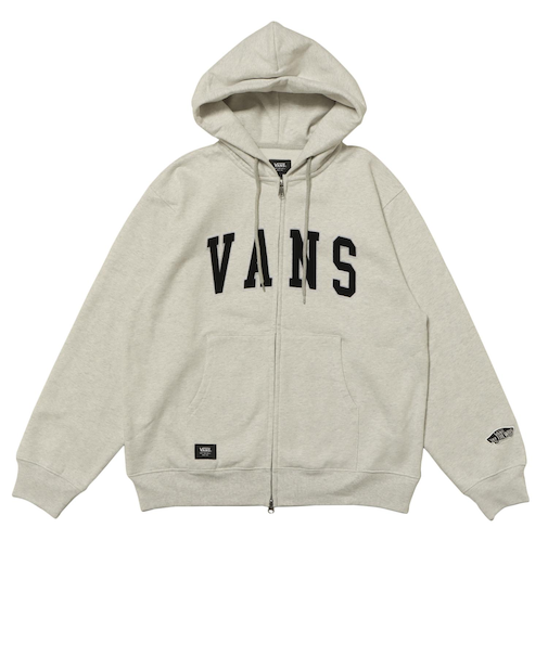 125K1051500　M Sweat Zip Parka　ASH　701868-0001