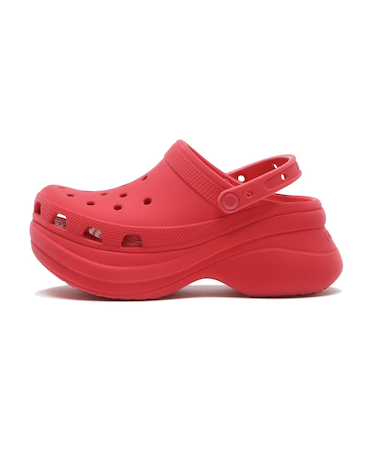 211919-7AQ　BAE VELVET CLOG W　DIGIT RASPBERRY　699192-0001