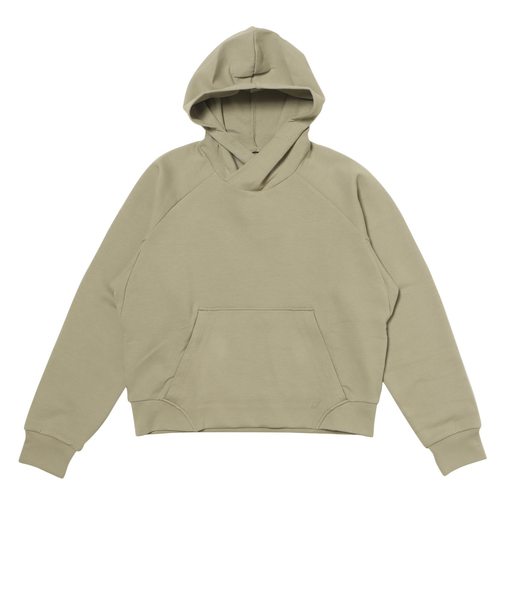 2032D147.020　MOBILITY KNIT PULLOVER HOODIE　METEOR GREY　700365-0001