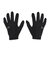 1377510　M STORM RUN LINER GLOVES　001BLK/BLK　701402-0001