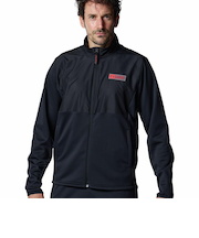 6007734　M ARMOUR FLEECE MAX JACKET　001BLK　701408-0001