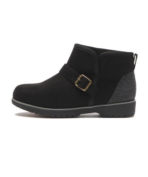 W8014　BOA SHORT BOOTS　S/BLACK　700025-0001