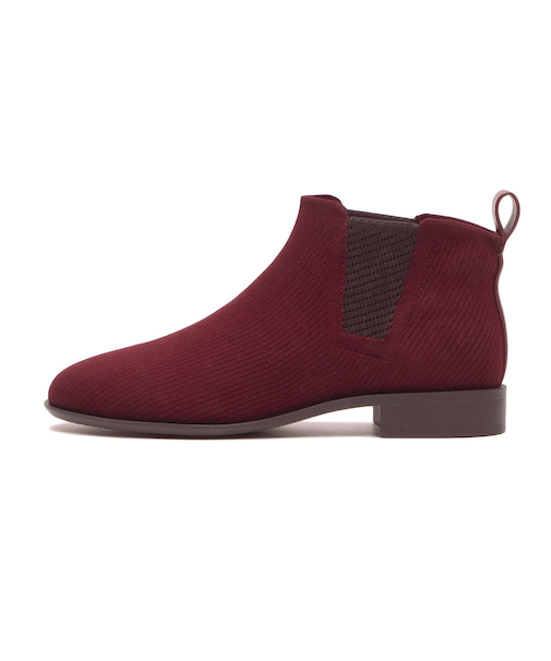 W3066　SIDE GORE KNIT2.5　BURGUNDY　700406-0002