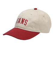125K7160300 College Logo Low Cap BEIGE/RED 702000-0001