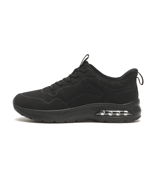 W1045　QS EMBOSS LACE　ALL BLACK　697416-0001